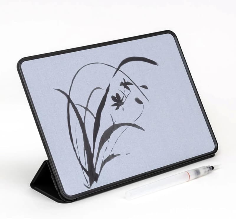 Portable Zen Water Art Board with Brush for Meditation
