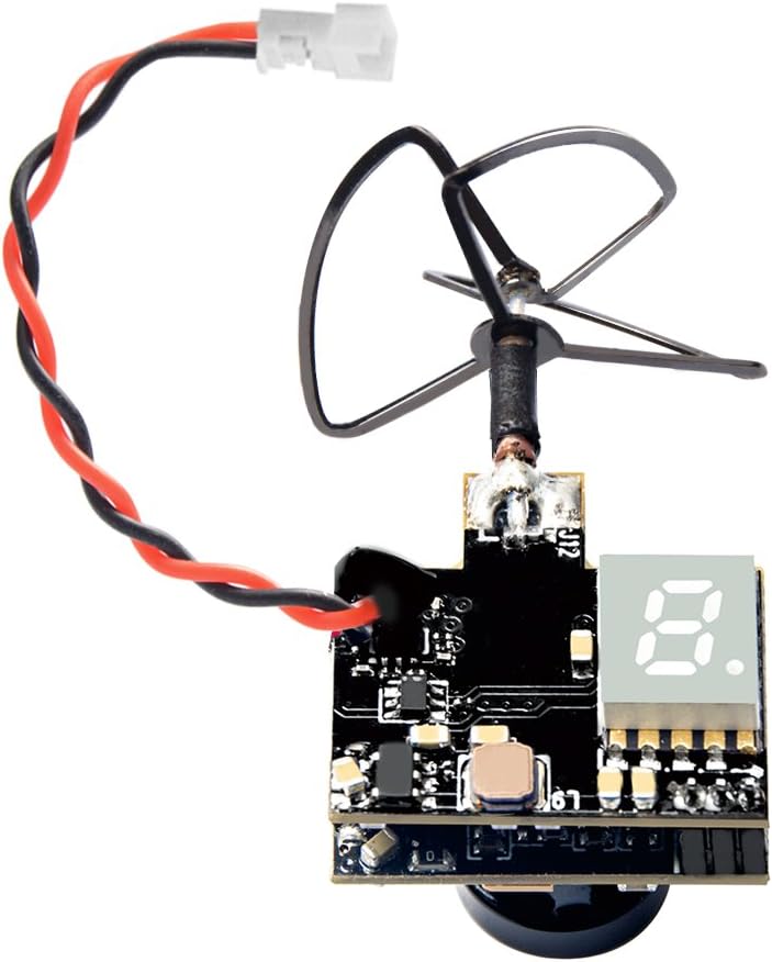 Micro FPV 600TVL Camera & Adjustable Transmitter for Mini Aircraft