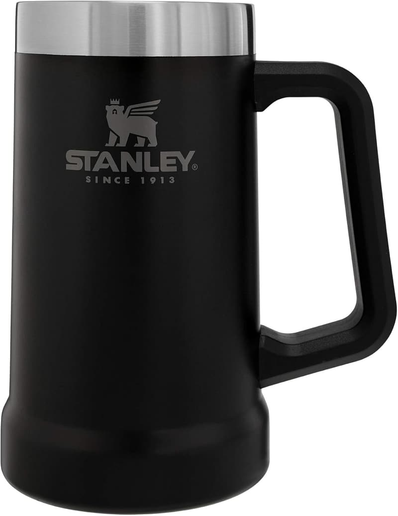 Insulated Stainless Steel Beer Stein - 24 oz Party Mug