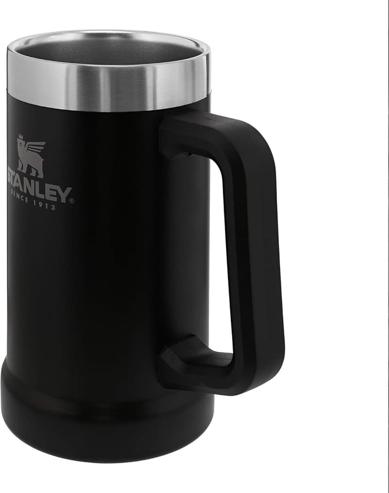 Insulated Stainless Steel Beer Stein - 24 oz Party Mug