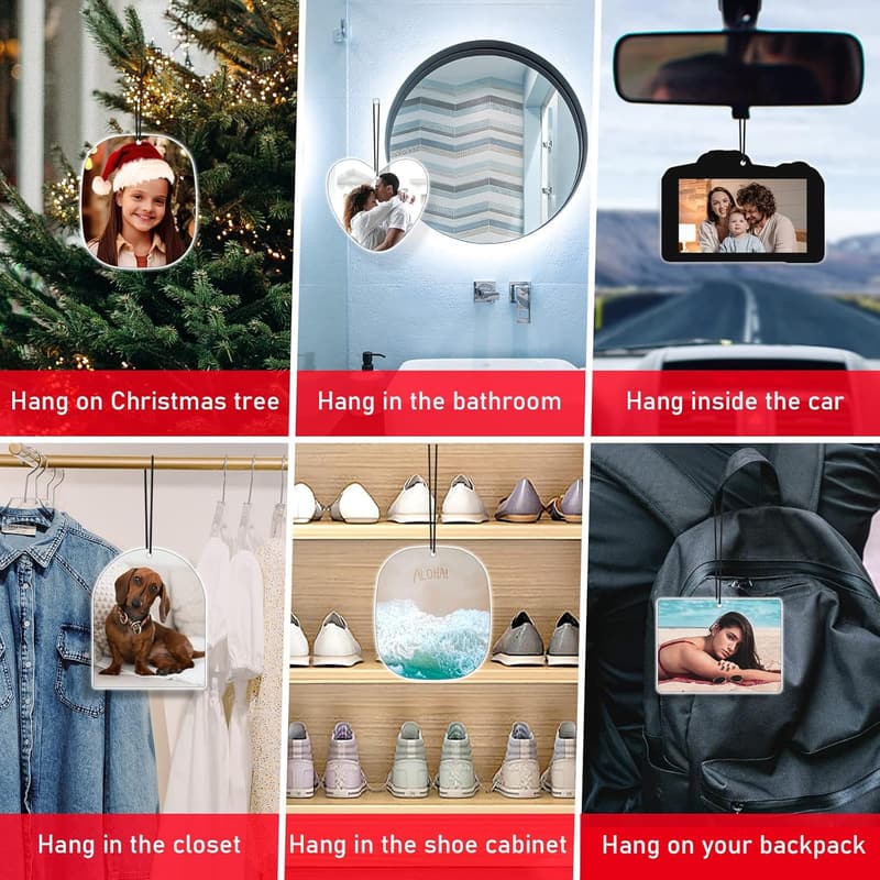 Personalized Car Air Freshener for Men and Women