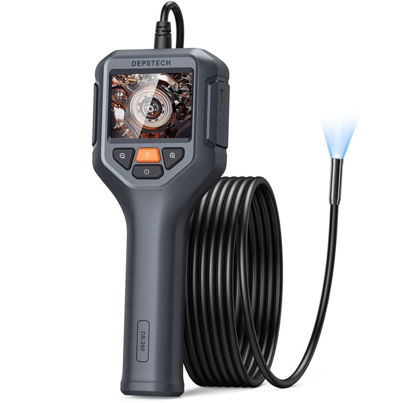 1080P HD Endoscope Camera with 2X Zoom & Waterproof Design