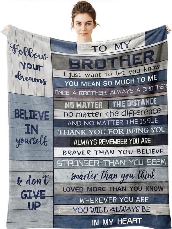 Funny Brother Blanket Gift - 60