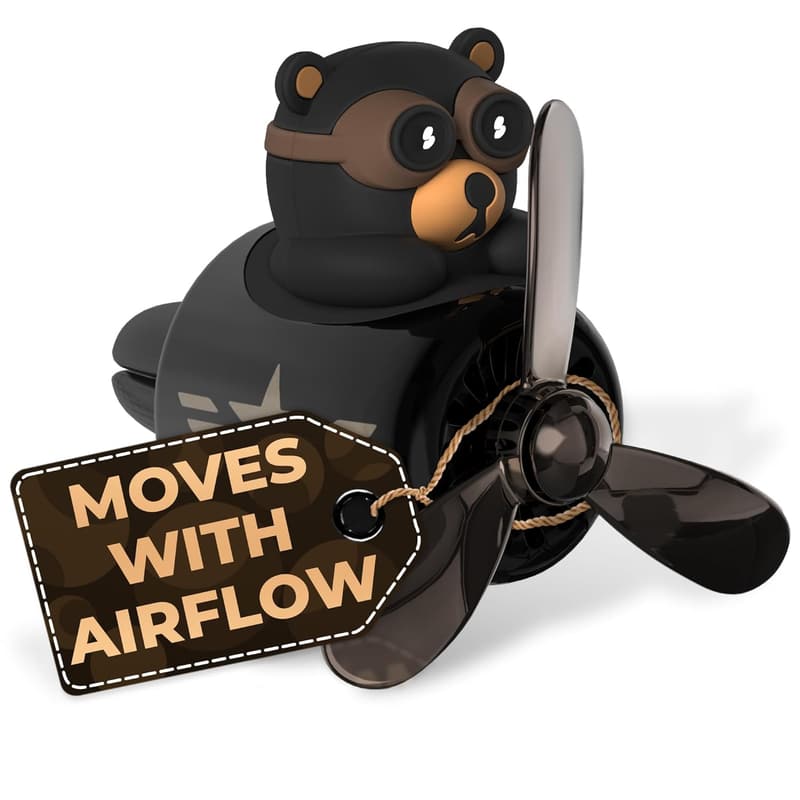 Airplane Car Air Freshener Vent Clip – Fun Pilot Design