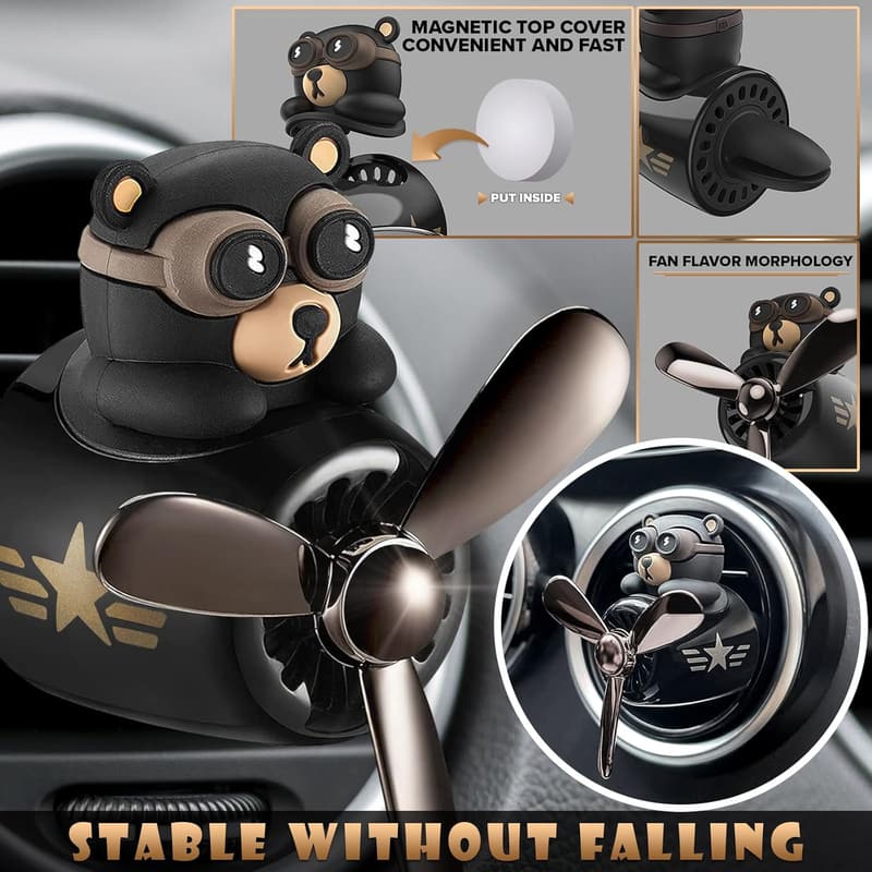 Airplane Car Air Freshener Vent Clip – Fun Pilot Design