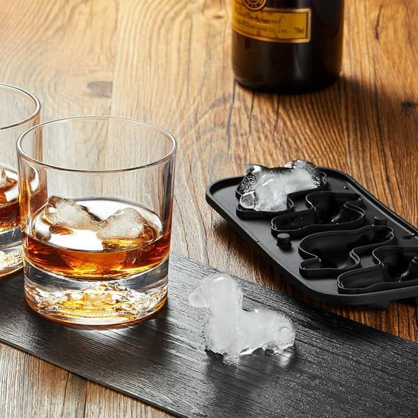 Dachshund Ice Cube Tray - Fun 3D Dog Shapes, BPA Free