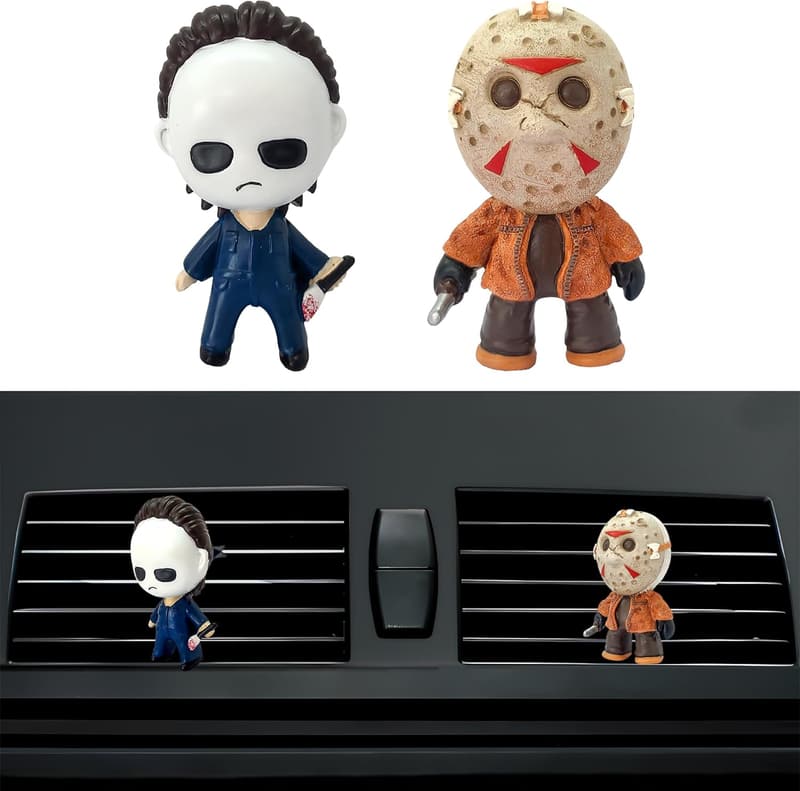 Gothic 3D Resin Movie Character Car Air Fresheners (2pcs)