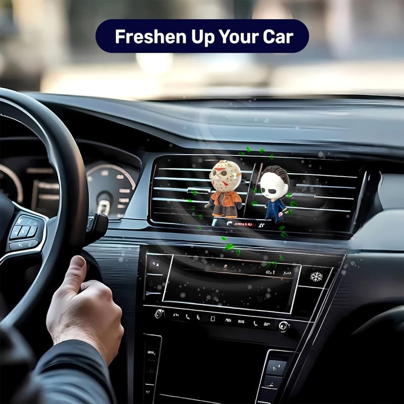Gothic 3D Resin Movie Character Car Air Fresheners (2pcs)