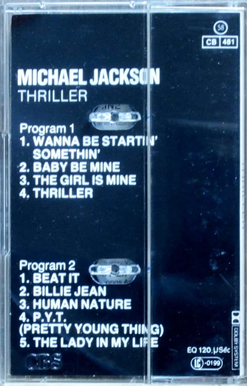 Thriller Vinyl Soundtrack