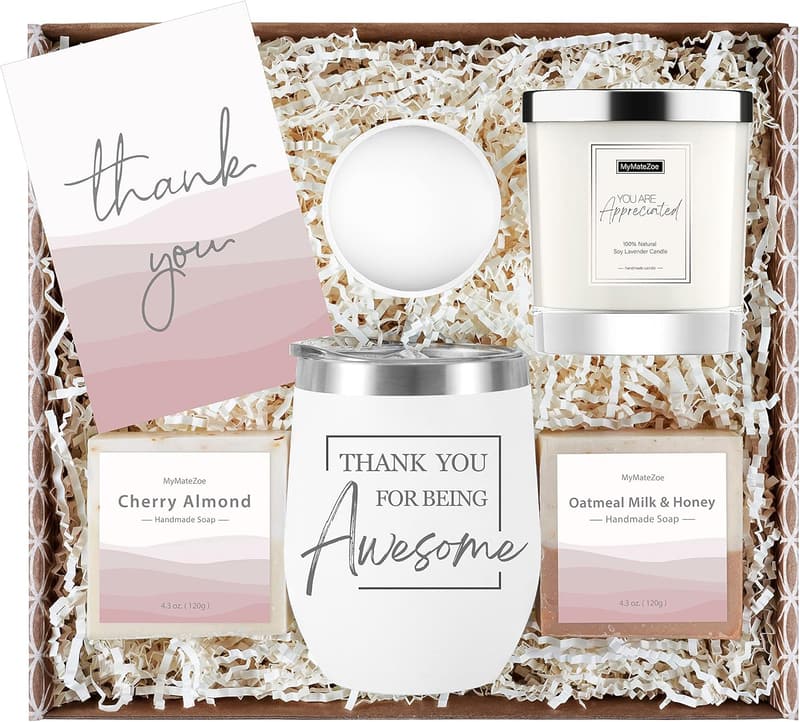 Gratitude Spa Gift Box for Women - Unique Thank You Set