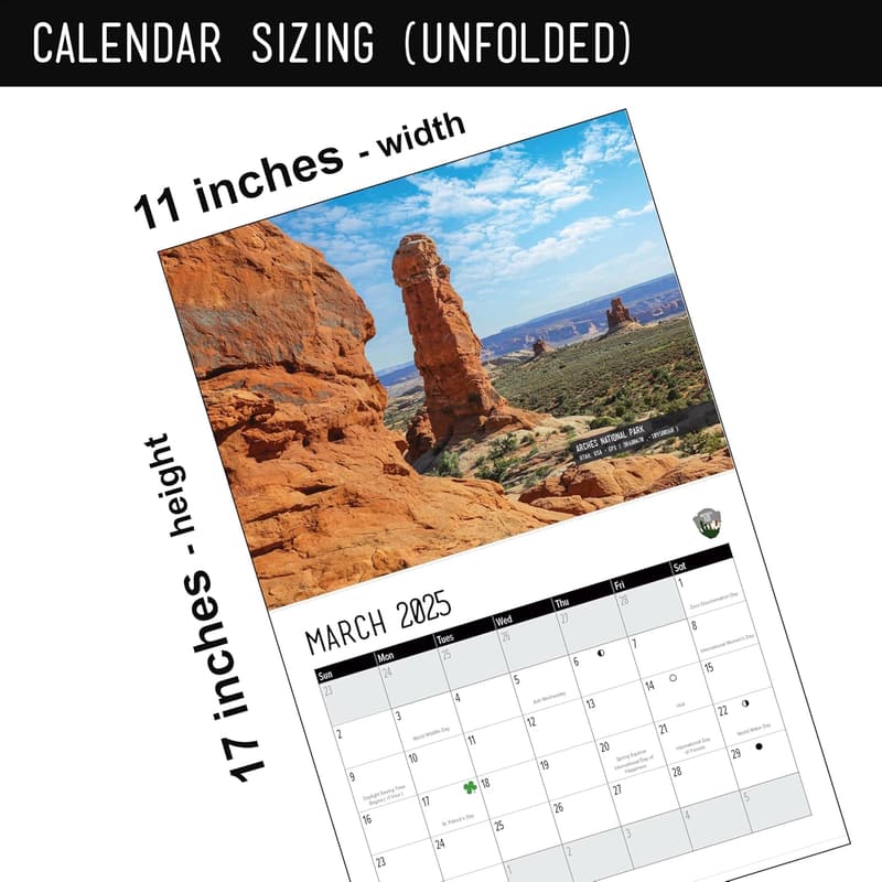 Funny Nature's Calendar - Gag Gift for White Elephant or Secret Santa