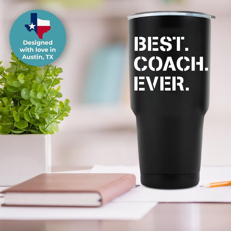 Coach Appreciation Tumbler 30oz - Perfect Gift for Men