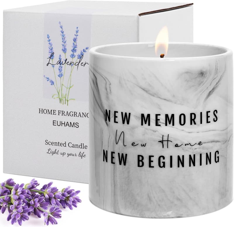 Unique Scented Candle - Housewarming Gift for Couples 9.5oz