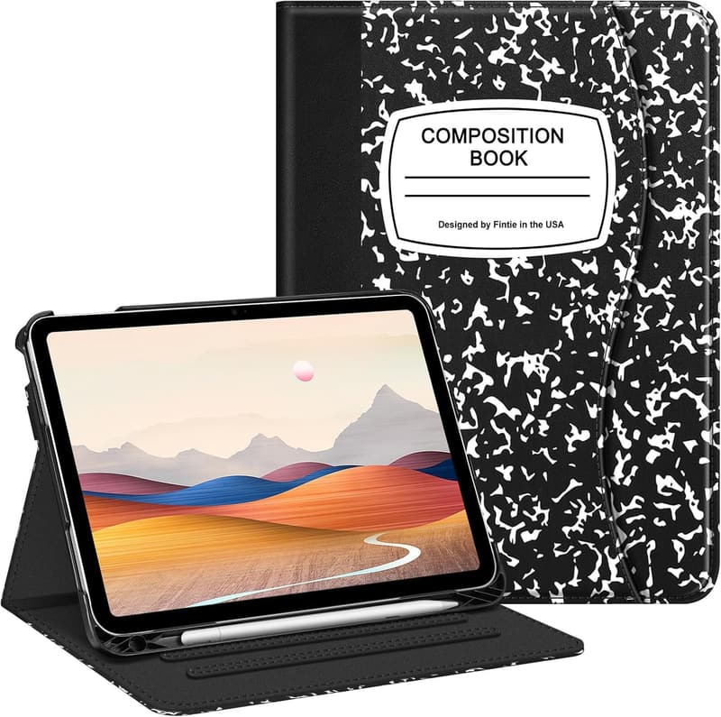 iPad 11th & 10th Gen Protective Case with Pencil Holder