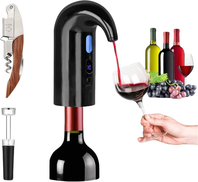 Automatic Wine Aerator Dispenser Set for Wine Lovers