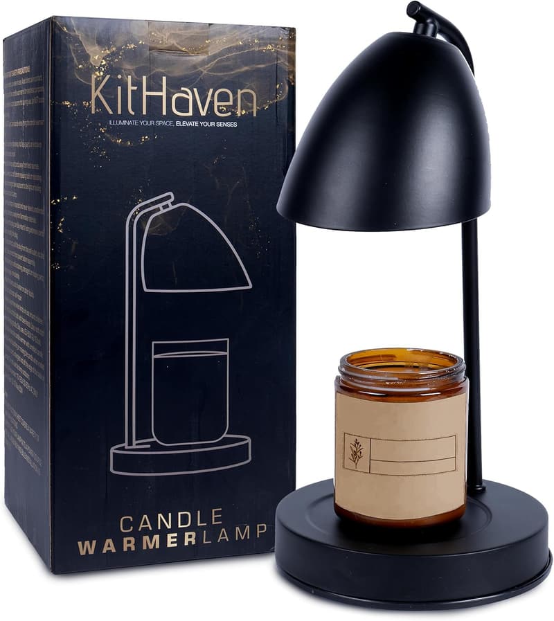 Candle Warmer Lamp with Dimmer & Timer - Cozy Gift for Mom