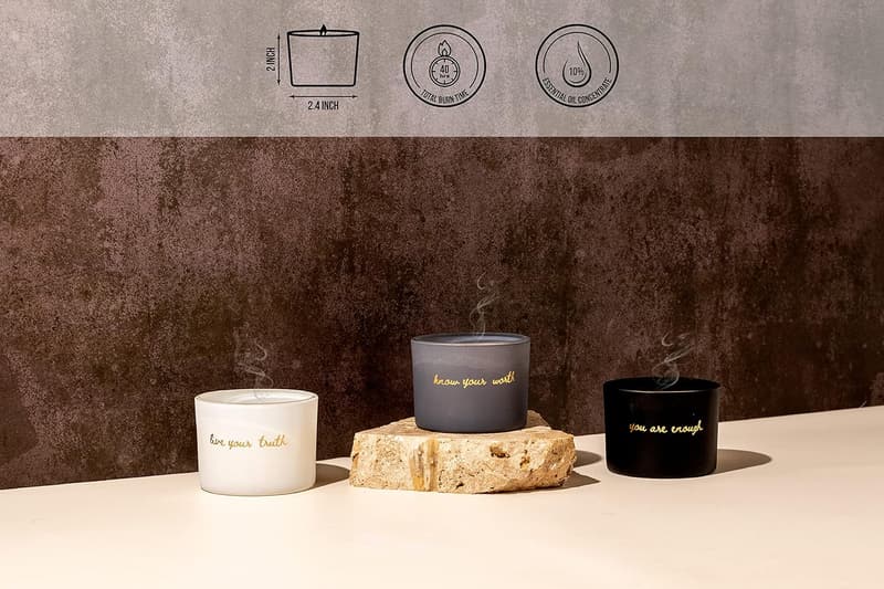 Aromatherapy Candle Gift Set - Soy Candles for Relaxation