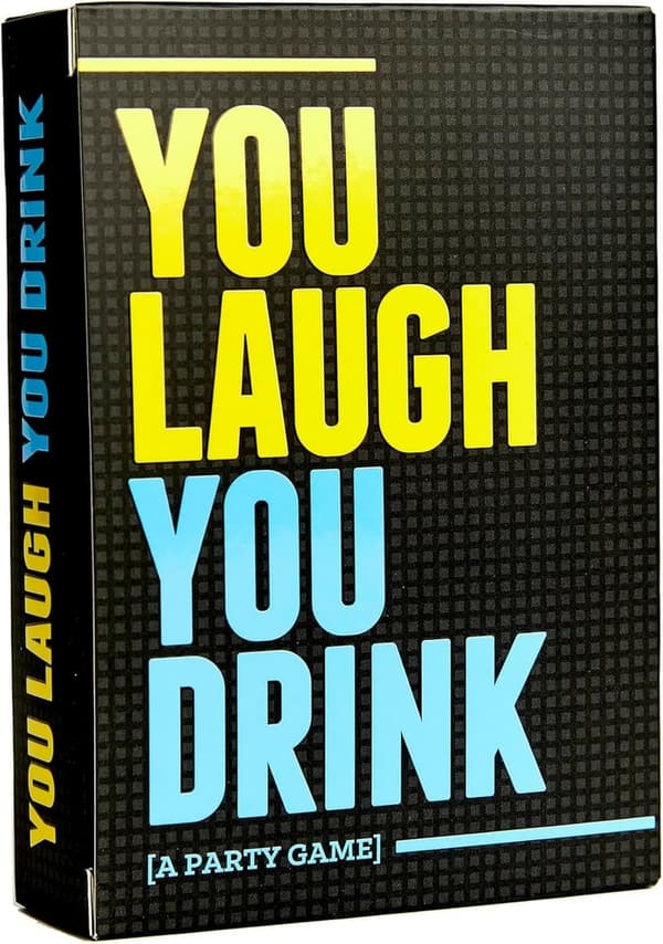 You Laugh, You Drink - Party Drinking Game for Game Night