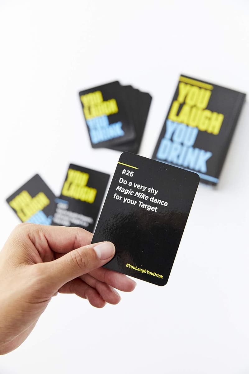 You Laugh, You Drink - Party Drinking Game for Game Night