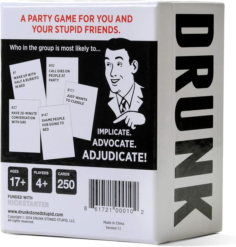Party Game: Drunk, Stoned, or Stupid