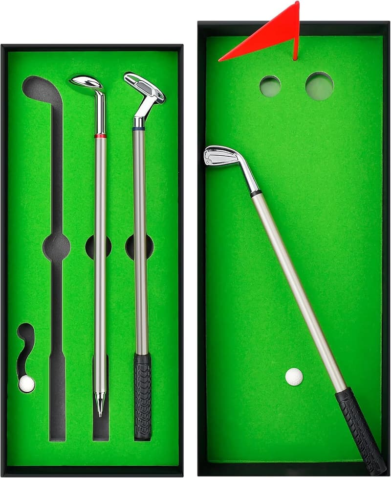 Personalized Golf Ball Pen Set for Dad - Perfect Gift Idea