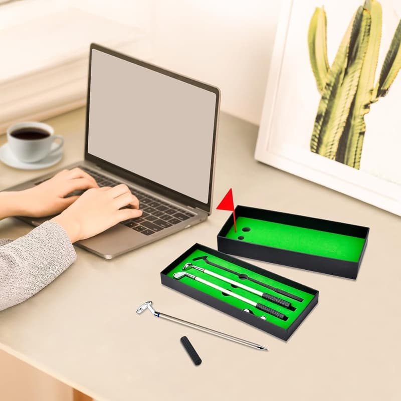Personalized Golf Ball Pen Set for Dad - Perfect Gift Idea