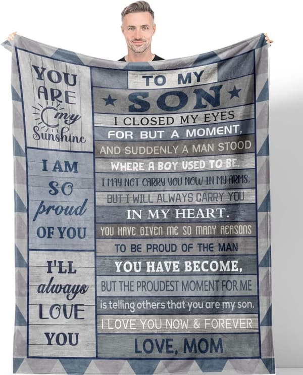 Son's Birthday Blanket 60