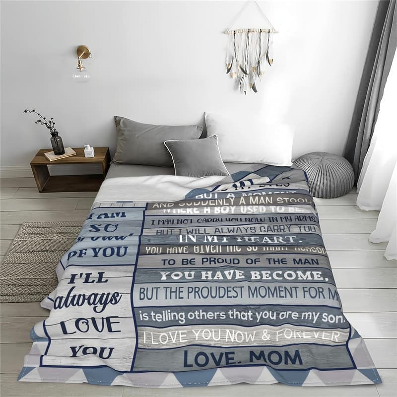 Son's Birthday Blanket 60