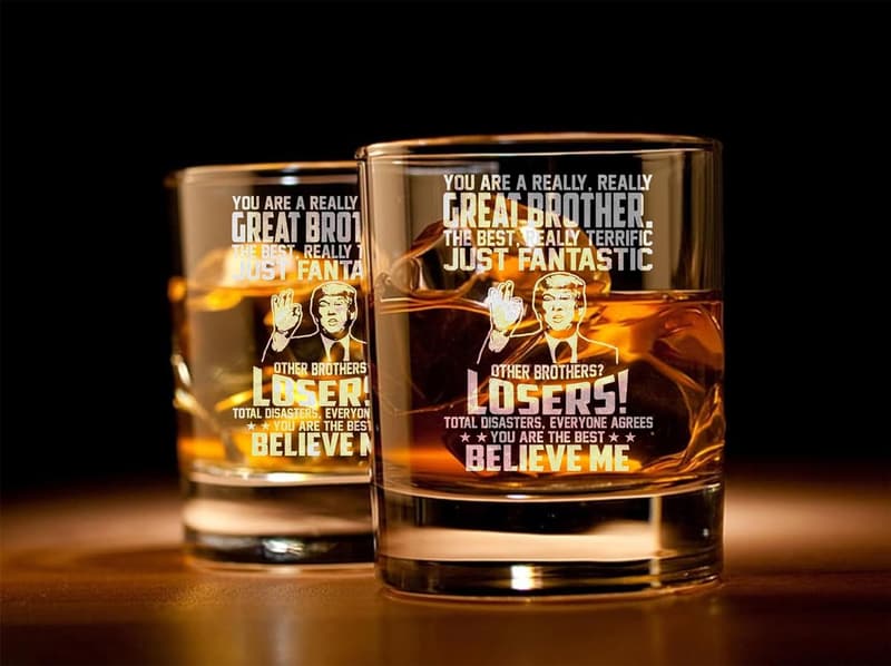 Funny Brother-In-Law Whiskey Glass - Perfect Father's Day Gift