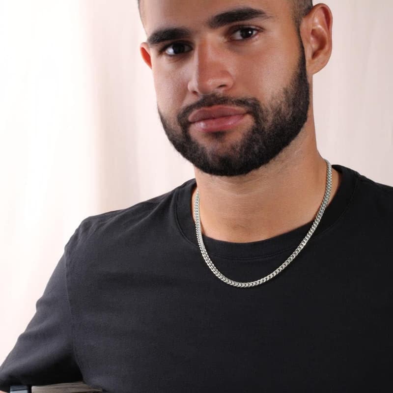 Birthday Gift: Mom’s Cuban Link Chain Necklace for Son