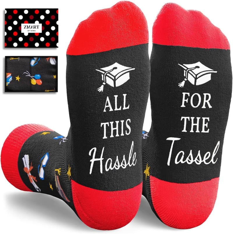 2025 Graduation Gifts - High-Quality Socks for Him & Her
