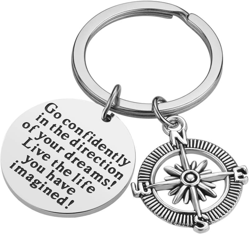 Graduation Keychain - Inspirational 