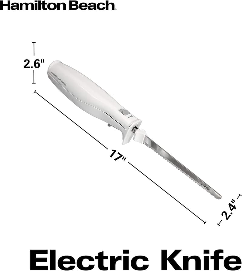 Hamilton Beach Electric Knife Set with Stainless Steel Blades