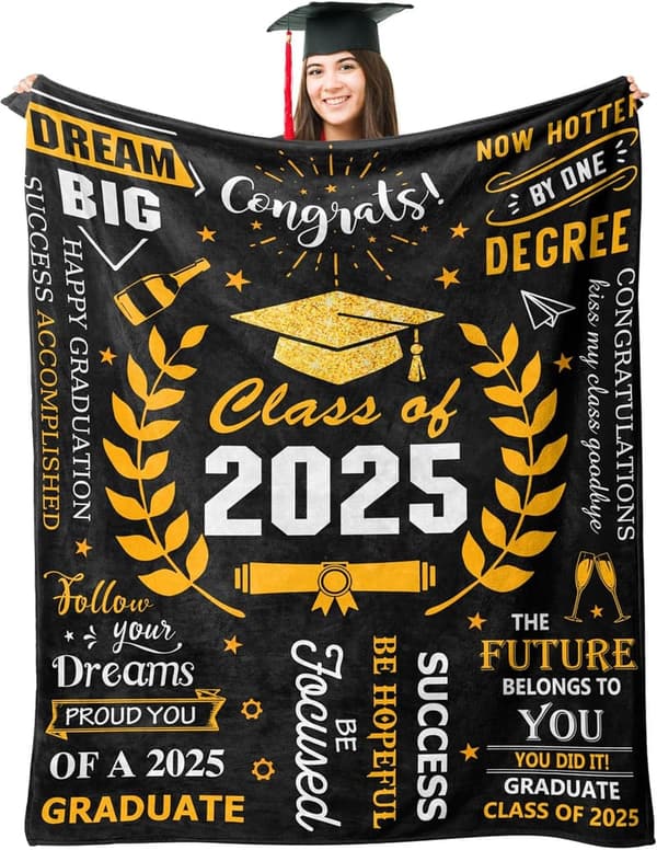 2025 Graduation Blanket Gift for Him/Her, 50