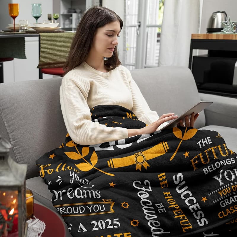 2025 Graduation Blanket Gift for Him/Her, 50