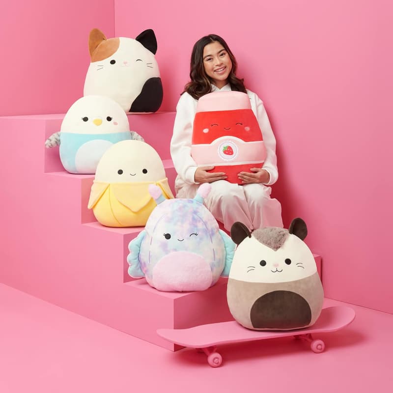 Graduation Squishmallows 12-Inch Arella Brown Owl Plush