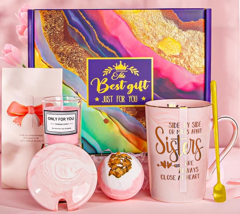 Happy Birthday Mug Set for Soul Sisters - Unique Gift Idea