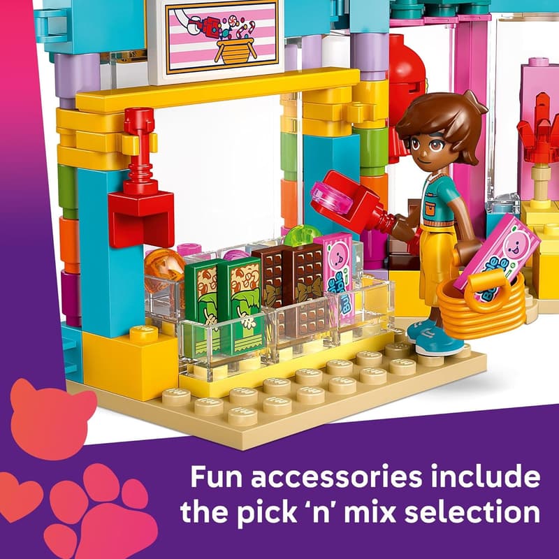 LEGO Friends Heartlake Candy Store Playset for Kids Ages 6+