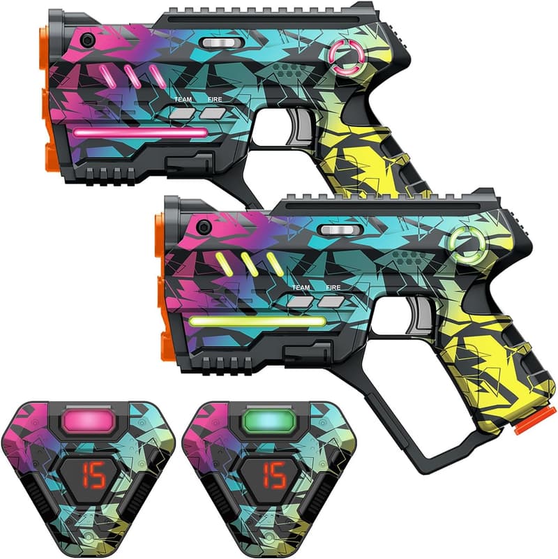 Laser Tag Set for Kids & Teens - Indoor/Outdoor Game