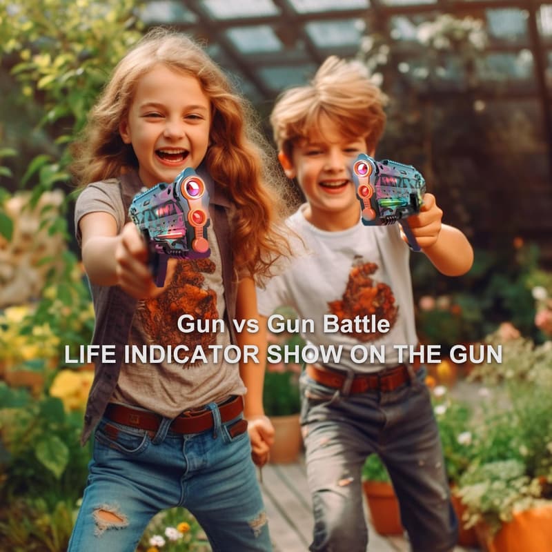Laser Tag Set for Kids & Teens - Indoor/Outdoor Game