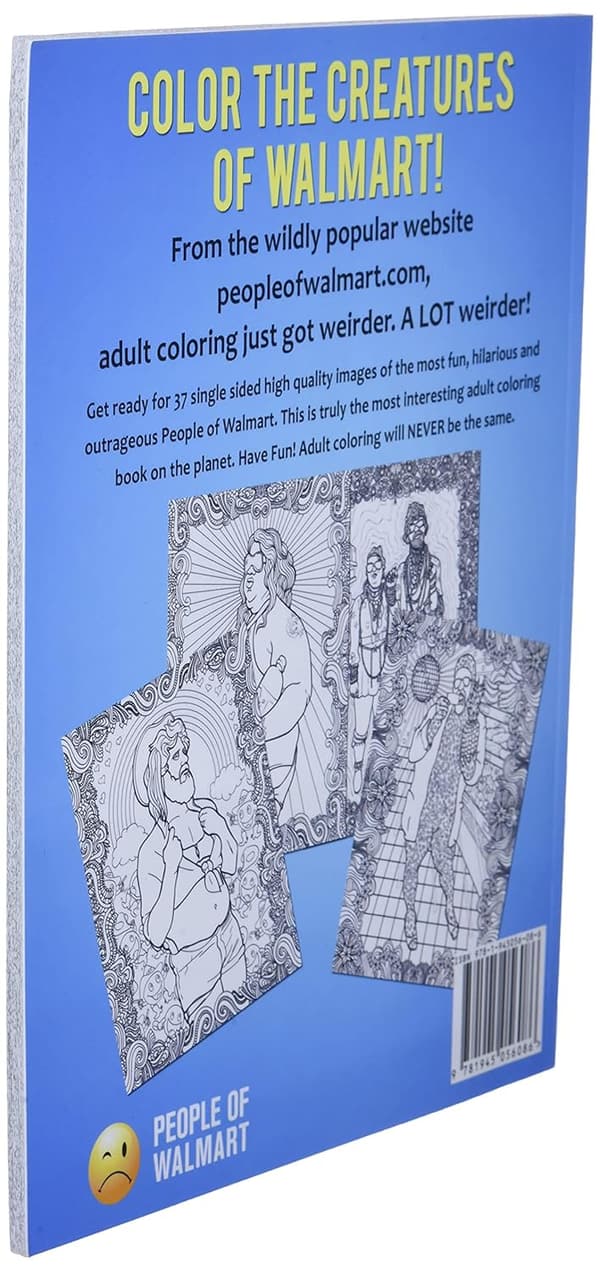 Walmart People Adult Coloring Book: Rolling Back Dignity