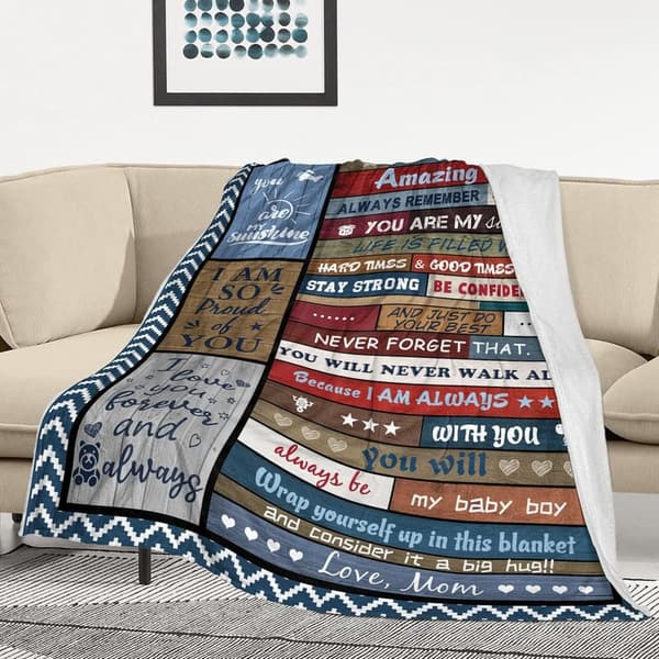 Son's Graduation Blanket - 60