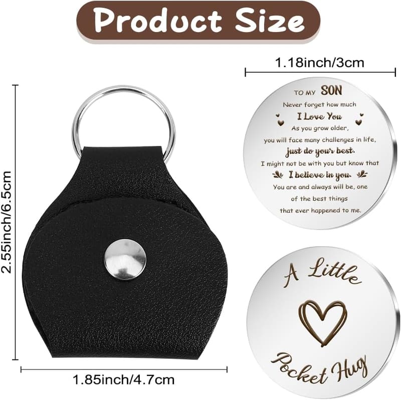 Valentine's Day Pocket Hug Token for Couples - Inspirational Gift