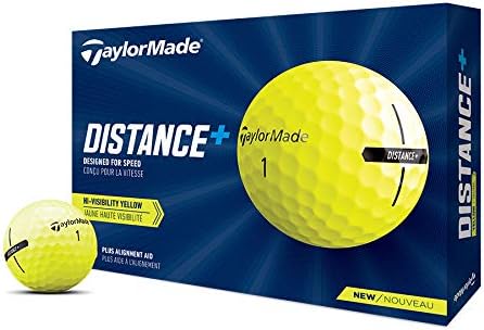 TaylorMade Distance+ Golf Balls - Long-Distance Performance