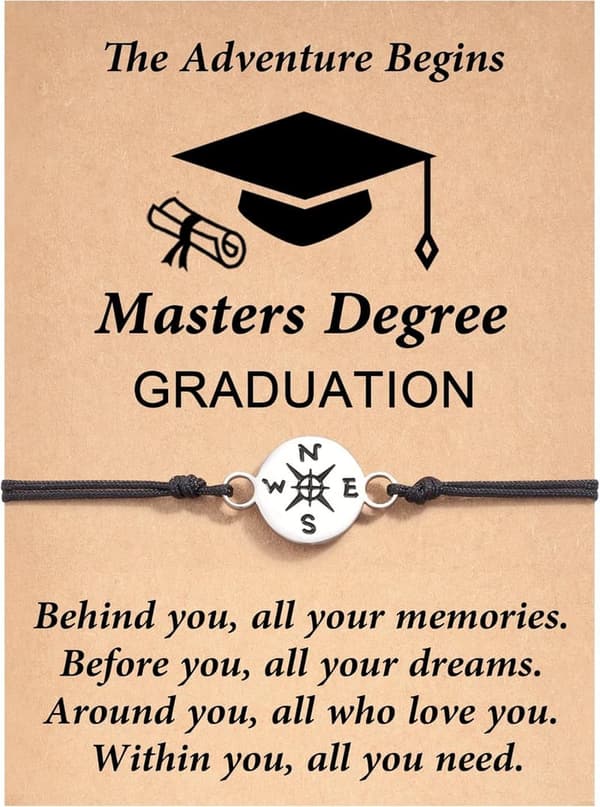 2025 Graduation Compass Bracelets for Men and Women