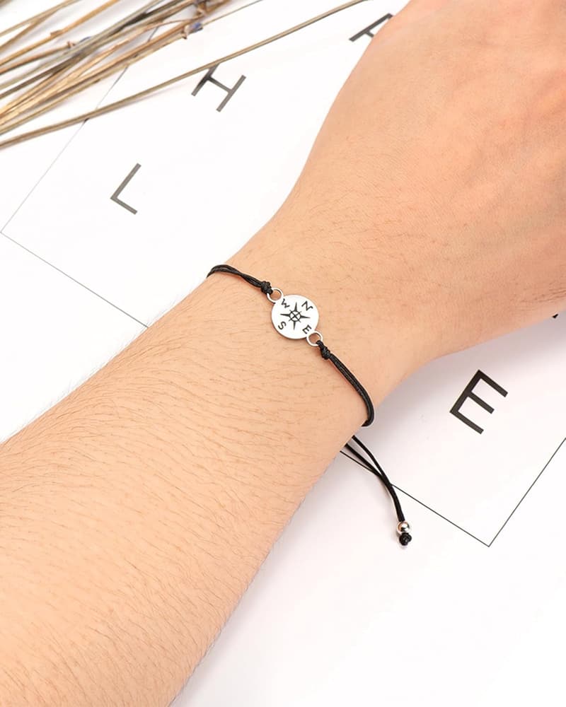 2025 Graduation Compass Bracelets for Men and Women