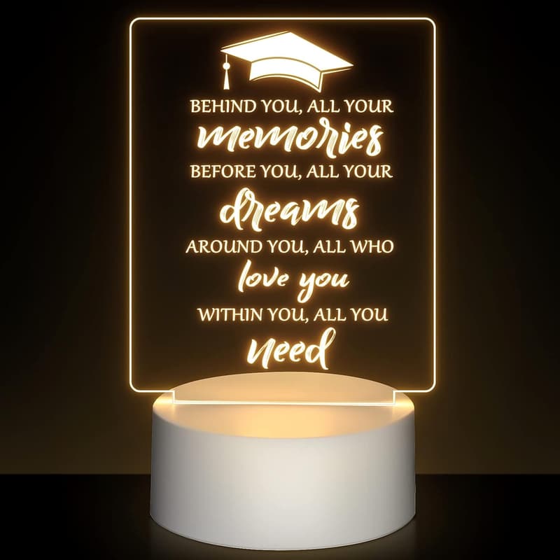 2025 Graduation LED Night Light - Inspirational Gift for Graduates