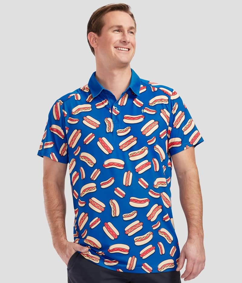 Men's Short Sleeve Golf Polo Shirts - Perfect Golf Gifts