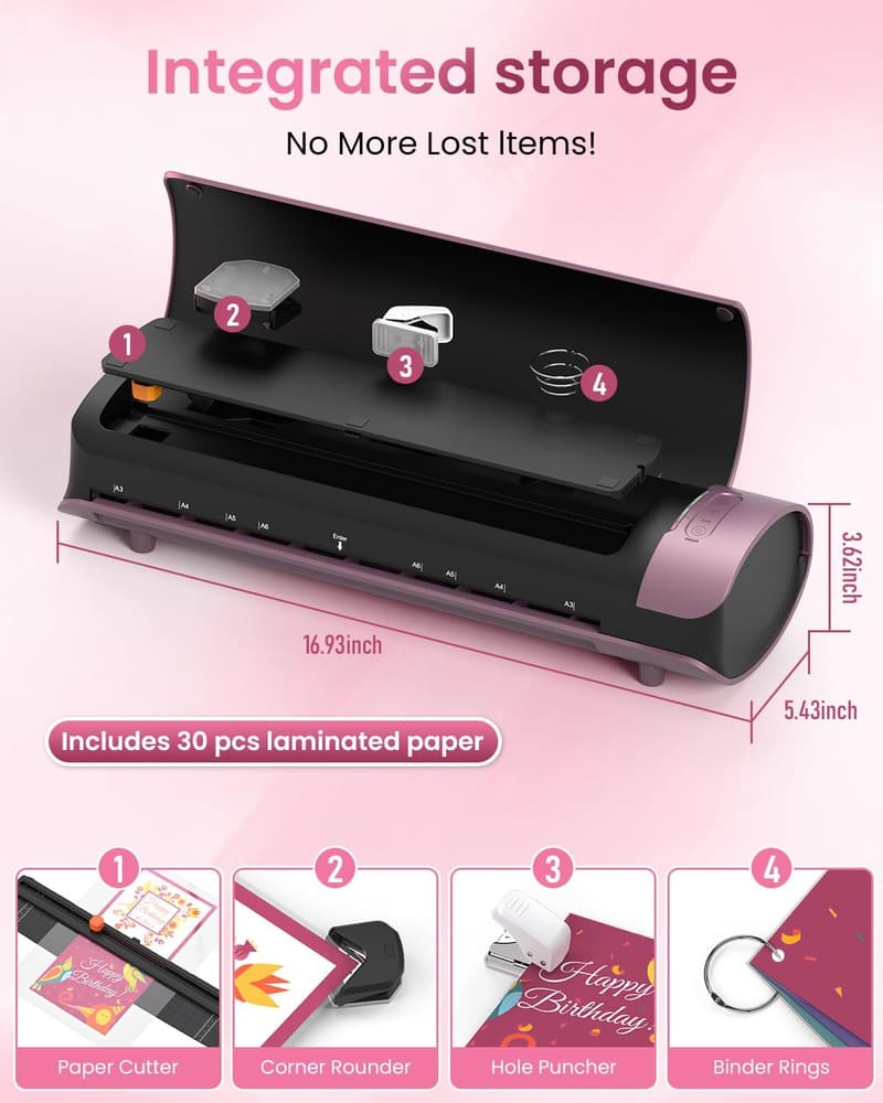 A3 Thermal Laminator Machine for Teachers with Sheets