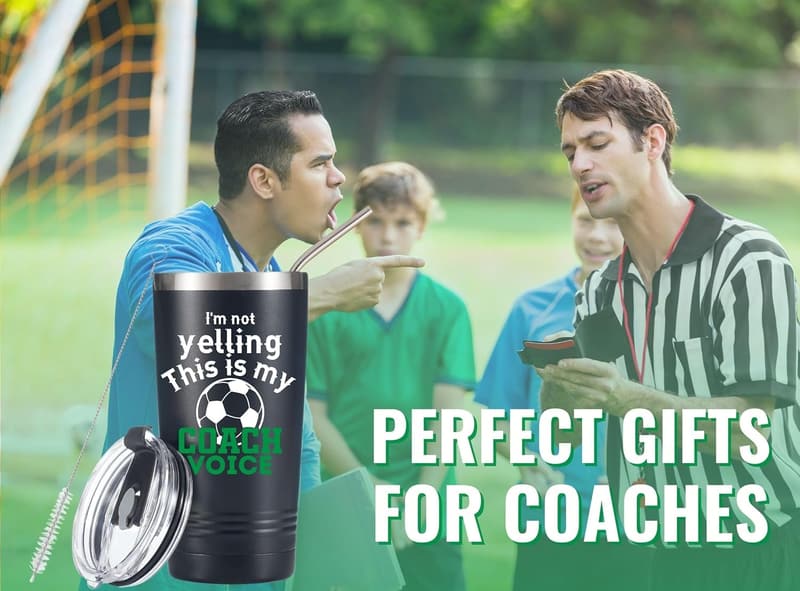 Soccer Coach Travel Mug 20oz - 